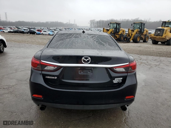 2017 Mazda Mazda6 Touring with VIN JM1GL1V57H1120996, listed as a Copart auction lot 43422655 with 146,410 mi miles and Salvage Title. Bid and sale history available at carsss.com. Image 6.