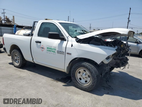 2015 Ram 1500 Express with VIN 3C6JR7AT7FG605706, listed as a Copart auction lot 62544665 with 77,670 mi miles and Salvage title. Bid and sale history available at DreamBid. Image 4.