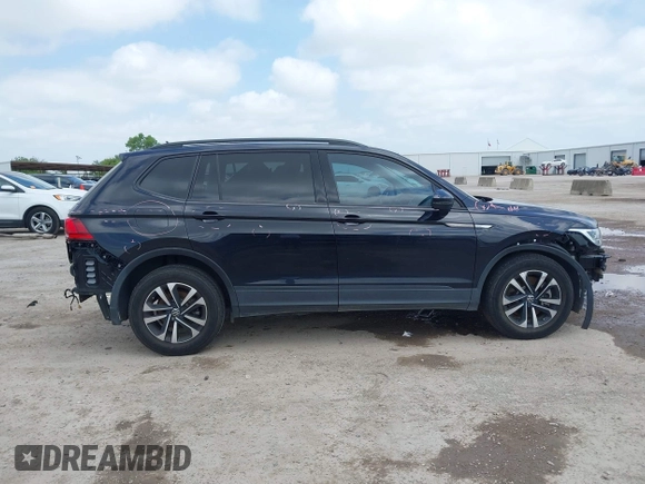 2022 Volkswagen Tiguan S with VIN 3VV0B7AX7NM137070, listed as a IAAI auction lot 42492020 with 24,396 mi miles and . Bid and sale history available at DreamBid. Image 13.