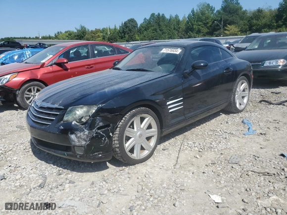 2005 Chrysler Crossfire Limited with VIN 1C3AN69L15X026096, listed as a Copart auction lot 71576934 with 175,199 mi miles and Salvage Title. Bid and sale history available at carsss.com. Image 1.