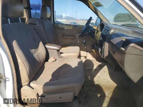 1997 Nissan Frontier XE with VIN 1N6SD16S5VC386896, listed as a Copart auction lot 57669835 with 343,173 mi miles and Salvage title. Bid and sale history available at DreamBid. Image 10.