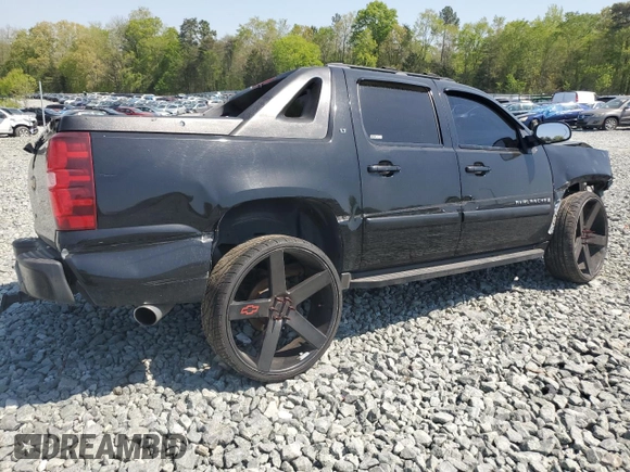 2007 Chevrolet Avalanche 1LT with VIN 3GNEC120X7G268034, listed as a Copart auction lot 53729235 with 282,558 mi miles and Salvage title. Bid and sale history available at DreamBid. Image 3.