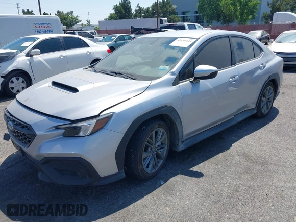 2022 Subaru WRX with VIN JF1VBAA6XN9008575, listed as a IAAI auction lot 42599135 with 40,130 mi miles and . Bid and sale history available at DreamBid. Image 16.