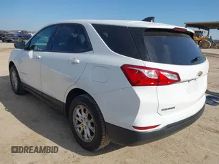 2019 Chevrolet Equinox LS with VIN 3GNAXHEV0KS541894, listed as a IAAI auction lot 41691873 with 81,128 mi miles and . Bid and sale history available at DreamBid. Image 3.
