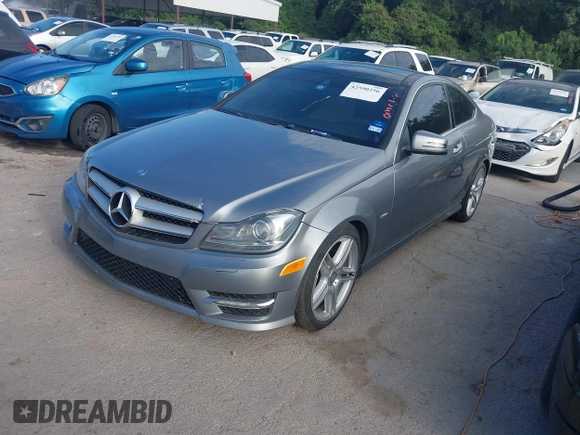 2012 Mercedes-Benz C 250 with VIN WDDGJ4HBXCF777446, listed as a IAAI auction lot 42590256 with Not provided miles and . Bid and sale history available at DreamBid. Image 2.