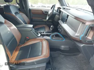 2023 Ford Bronco with VIN 1FMDE5BH3PLA90591, listed as a IAAI auction lot 42127867 with 34,616 mi miles and . Bid and sale history available at DreamBid. Image 5.