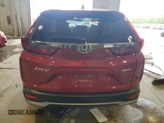 2022 Honda CR-V EX-L with VIN 7FARW2H87NE033070, listed as a Copart auction lot 56532675 with 40,411 mi miles and Salvage title. Bid and sale history available at DreamBid. Image 6.