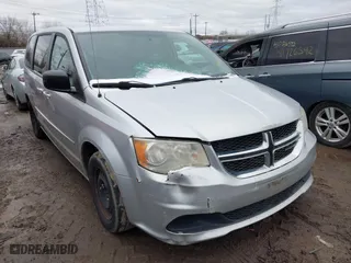 2012 Dodge Grand Caravan SE with VIN 2C4RDGBG1CR167881, listed as a IAAI auction lot 41744787 with 239,315 mi miles. Bid and sale history available at carsss.com. Image 1.