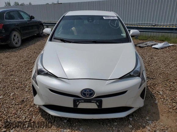 2017 Toyota Prius Two with VIN JTDKBRFU7H3055041, listed as a Copart auction lot 60864105 with 113,762 mi miles and Salvage title. Bid and sale history available at DreamBid. Image 5.