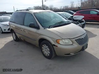 2002 Chrysler Voyager LX with VIN 1C8GJ45382B510897, listed as a IAAI auction lot 41829447 with 1 mi miles. Bid and sale history available at carsss.com. Image 1.