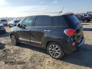 2014 FIAT 500L Lounge with VIN ZFBCFACH4EZ012452, listed as a Copart auction lot 83815124 with 63,341 mi miles and Salvage Title. Bid and sale history available at DreamBid. Image 2.