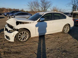 2018 BMW 3 Series 320i xDrive with VIN WBA8A3C56JA491448, listed as a Copart auction lot 83124214 with 116,869 mi miles and Salvage Title. Bid and sale history available at carsss.com. Image 1.
