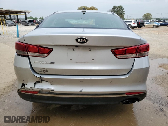2018 Kia Optima LX with VIN 5XXGT4L35JG223976, listed as a Copart auction lot 51114085 with 126,998 mi miles and Clean Title. Bid and sale history available at carsss.com. Image 6.