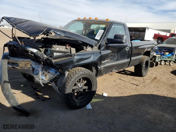 1996 Dodge Ram 1500 with VIN 1B7HF16Z9TJ184415, listed as a Copart auction lot 87069024 with 163,875 mi miles and Salvage Title. Bid and sale history available at carsss.com. Image 1.