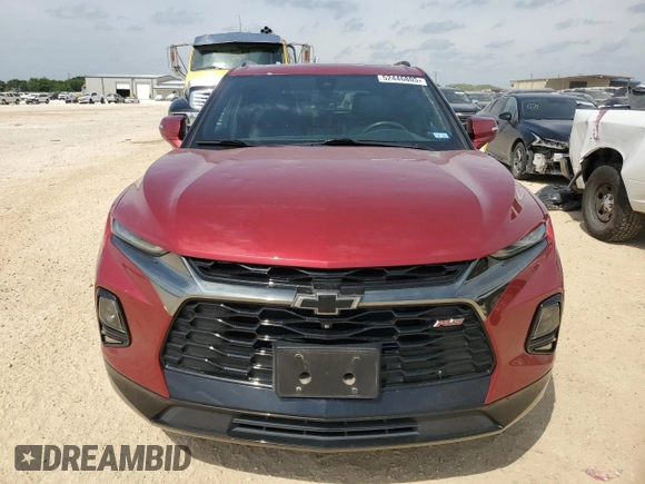 2020 Chevrolet Blazer RS z VIN 3GNKBERS0LS649337, wystawiony jako Copart lot #52446805 z przebiegiem 50 280 mil mil oraz Czysty tytuł • Clean title. Historia ofert i sprzedaży dostępna na DreamBid. Obrazek 5.