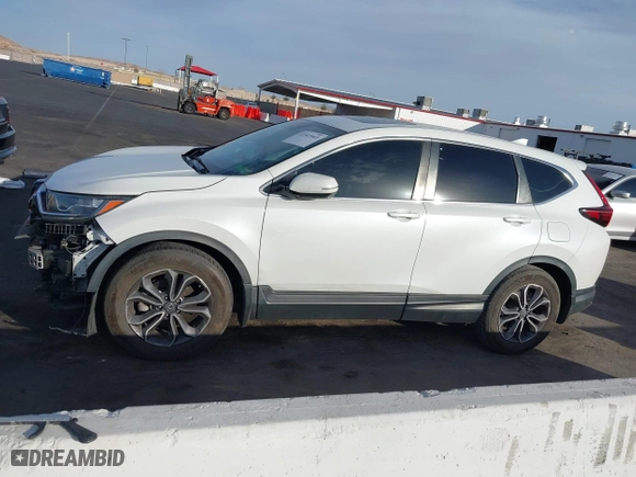 2020 Honda CR-V EX with VIN 2HKRW1H57LH429221, listed as a IAAI auction lot 41543903 with 80,151 mi miles. Bid and sale history available at carsss.com. Image 14.