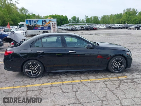2024 Mercedes-Benz C 300 with VIN W1KAF4HB3RR212857, listed as a IAAI auction lot 42319945 with 5,652 mi miles and . Bid and sale history available at DreamBid. Image 13.
