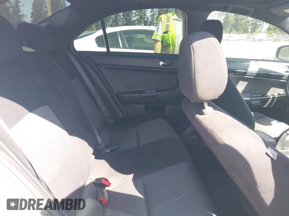 2017 Mitsubishi Lancer ES with VIN JA32U2FU5HU015258, listed as a IAAI auction lot 42121579 with 175,762 mi miles. Bid and sale history available at carsss.com. Image 8.