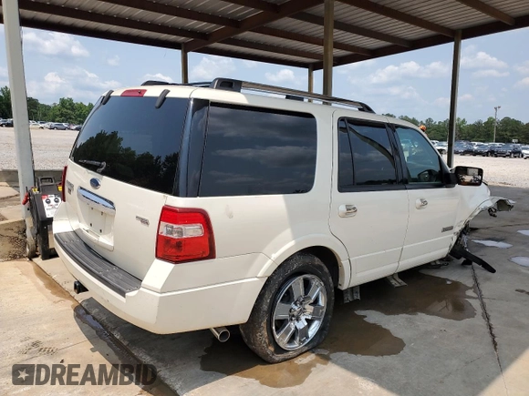 2007 Ford Expedition Limited with VIN 1FMFU195X7LA53411, listed as a Copart auction lot 59294545 with 239,943 mi miles and Salvage title. Bid and sale history available at DreamBid. Image 3.