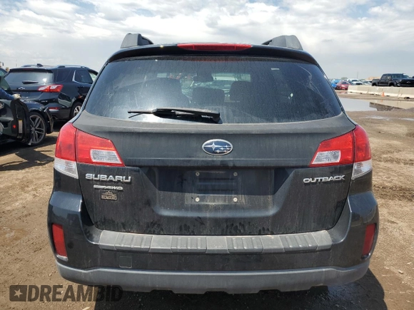 2012 Subaru Outback Prem with VIN 4S4BRCCC5C3259698, listed as a Copart auction lot 58598905 with 186,123 mi miles and Non repairable. Bid and sale history available at DreamBid. Image 6.