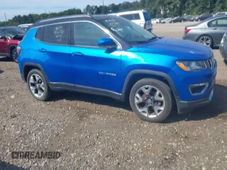 2020 Jeep Compass Limited with VIN 3C4NJCCB4LT125706, listed as a IAAI auction lot 40393170 with Not Provided miles and . Bid and sale history available at DreamBid. Image 12.