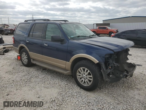 2011 Ford Expedition XLT with VIN 1FMJU1H52BEF47545, listed as a Copart auction lot 52987825 with 127,500 mi miles and Salvage title. Bid and sale history available at DreamBid. Image 4.