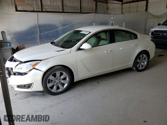 2015 Buick Regal with VIN 2G4GK5EX0F9185883, listed as a Copart auction lot 49075195 with 102,837 mi miles and Salvage Title. Bid and sale history available at carsss.com. Image 1.