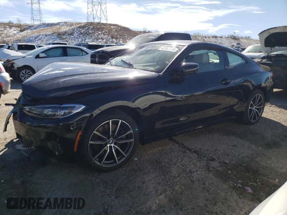 2022 BMW 4 Series 430i xDrive with VIN WBA73AP08NCJ14493, listed as a Copart auction lot 42267774 with 15,746 mi miles and Non Repairable. Bid and sale history available at DreamBid. Image 1.
