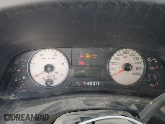 2007 Ford F-250 XL with VIN 1FTSW21P27EA22349, listed as a Copart auction lot 64703015 with 210,396 mi miles and Salvage title. Bid and sale history available at DreamBid. Image 9.