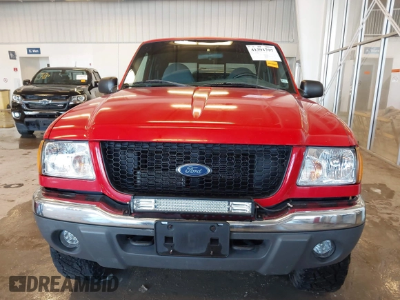 2002 Ford Ranger XL Fleet with VIN 1FTZR45E22PA99844, listed as a IAAI auction lot 41391797 with 156,752 mi miles. Bid and sale history available at carsss.com. Image 13.