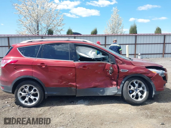 2014 Ford Escape Titanium with VIN 1FMCU9J91EUB53601, listed as a IAAI auction lot 42066465 with 105,933 mi miles and . Bid and sale history available at DreamBid. Image 13.