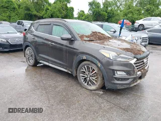 2019 Hyundai Tucson Limited with VIN KM8J33AL5KU904519, listed as a IAAI auction lot 42301307 with 29 mi miles and . Bid and sale history available at DreamBid. Image 1.