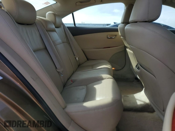 2007 Lexus ES 350 with VIN JTHBJ46G572073489, listed as a Copart auction lot 49692615 with 109,274 mi miles and Salvage Title. Bid and sale history available at carsss.com. Image 10.