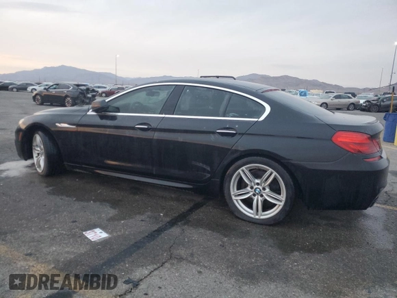 2013 BMW 6 Series 650i with VIN WBA6B2C50DD128323, listed as a Copart auction lot 43059985 with 106,861 mi miles and Clean Title. Bid and sale history available at DreamBid. Image 2.