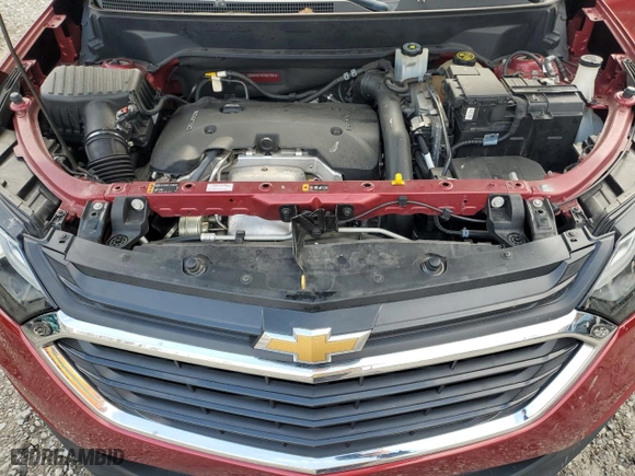 2018 Chevrolet Equinox LT with VIN 3GNAXKEX5JS531567, listed as a Copart auction lot 43532945 with 57,233 mi miles and Salvage Title. Bid and sale history available at carsss.com. Image 12.