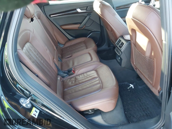 2019 Audi Q5 Premium with VIN WA1ANAFY9K2069635, listed as a IAAI auction lot 41252649 with 91,199 mi miles. Bid and sale history available at carsss.com. Image 8.