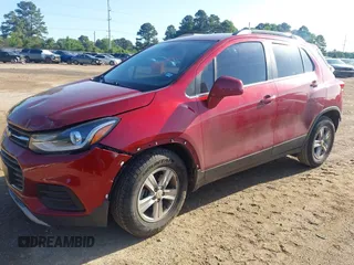 2018 Chevrolet Trax LT with VIN 3GNCJLSB7JL168143, listed as a IAAI auction lot 42088555 with 94,234 mi miles. Bid and sale history available at carsss.com. Image 2.