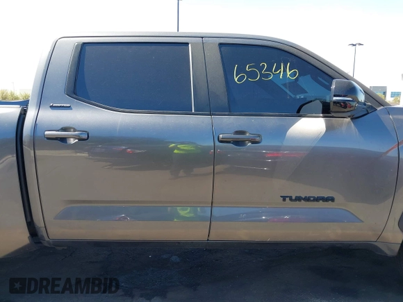 2024 Toyota Tundra Limited Hybrid with VIN 5TFWC5DB5RX059978, listed as a IAAI auction lot 42265346 with 16,882 mi miles and . Bid and sale history available at DreamBid. Image 14.
