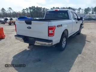 2018 Ford F-150 XL with VIN 1FTEX1EB4JFA77373, listed as a IAAI auction lot 41813197 with 235,251 mi miles and . Bid and sale history available at DreamBid. Image 4.