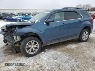 2016 Chevrolet Equinox LT z VIN 2GNFLFEK8G6360463, wystawiony jako Copart lot #42819465 z przebiegiem 189 302 mil mil oraz Czysty tytuł • Clean title. Historia ofert i sprzedaży dostępna na DreamBid. Obrazek 1.