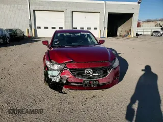 2016 Mazda 6 i Sport with VIN JM1GJ1U53G1480028, listed as a Copart auction lot 42093805 with 122,341 mi miles and Salvage Title. Bid and sale history available at DreamBid. Image 10.