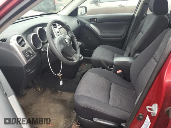 2005 Pontiac Vibe with VIN 5Y2SL638X5Z451699, listed as a Copart auction lot 62332425 with Not provided miles and Salvage title. Bid and sale history available at DreamBid. Image 7.