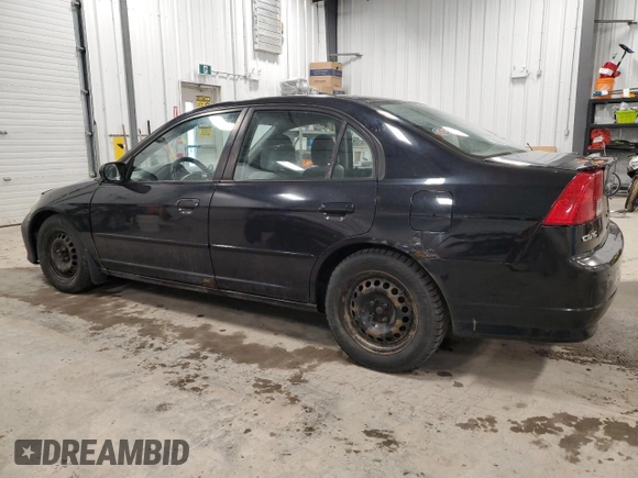 2004 Honda Civic LX with VIN 2HGES16604H911241, listed as a Copart auction lot 51665725 with 170,551 mi miles and Clean Title. Bid and sale history available at DreamBid. Image 2.