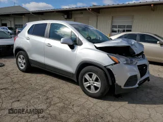 2020 Chevrolet Trax LS with VIN 3GNCJKSB2LL322934, listed as a Copart auction lot 49228295 with 104,391 mi miles and Salvage title. Bid and sale history available at DreamBid. Image 4.