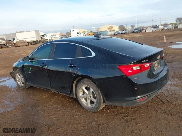 2017 Chevrolet Malibu LS with VIN 1G1ZC5ST6HF138128, listed as a IAAI auction lot 41351945 with 125799 miles. Bid and sale history available at carsss.com. Image 15.