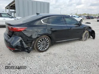 2017 Kia Cadenza Premium with VIN KNALB4J17H5048709, listed as a Copart auction lot 48437165 with 109,001 mi miles and Salvage Title. Bid and sale history available at carsss.com. Image 3.