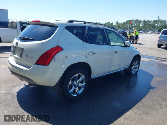 2007 Nissan Murano SL z VIN JN8AZ08W17W610620, wystawiony jako IAAI lot #42273560 z przebiegiem 136 542 mil mil oraz . Historia ofert i sprzedaży dostępna na DreamBid. Obrazek 4.