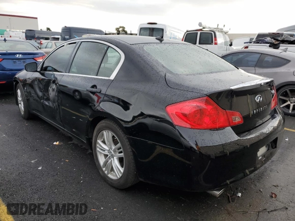 2015 Infiniti Q40 with VIN JN1CV6AP7FM500156, listed as a Copart auction lot 79787603 with Not Provided miles and Salvage Title. Bid and sale history available at DreamBid. Image 2.