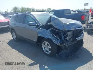 2020 GMC Terrain SLE z VIN 3GKALMEV7LL195324, wystawiony jako IAAI lot #41866148 z przebiegiem 17 687 mil mil oraz . Historia ofert i sprzedaży dostępna na DreamBid. Obrazek 1.