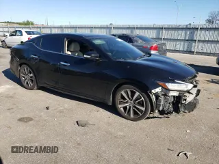 2019 Nissan Maxima SL с VIN 1N4AA6AV9KC370210, выставлен на аукционе Copart как лот 79647094 с пробегом 150 553 миль миль и Списание • Salvage title. История ставок и продаж доступна на DreamBid. Изображение 4.
